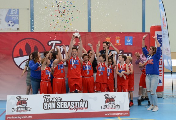 La EMB Candelaria, protagonista del Torneo Minibasket San Sebastián de La Gomera