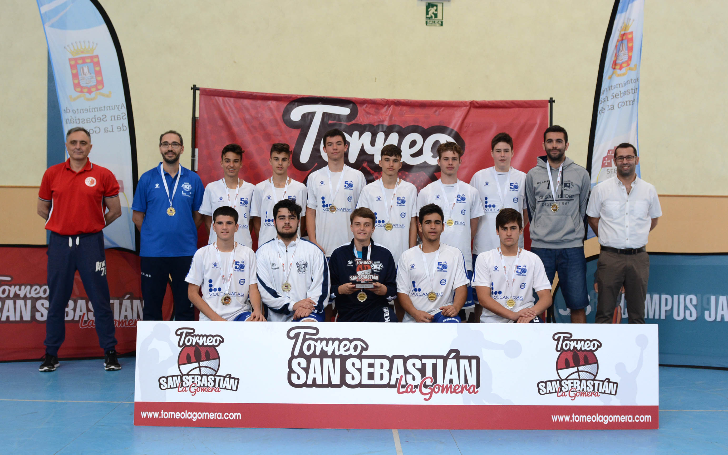 El CB San Isidro, campeón del II Torneo de Baloncesto Cadete San Sebastián de La Gomera